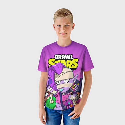 Детская футболка BRAWL STARS EMZ / 3D-принт – фото 3