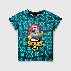 Футболка детская Brawl Stars Pirate Gene, цвет: 3D-принт