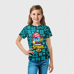 Футболка детская Brawl Stars Pirate Gene, цвет: 3D-принт — фото 2