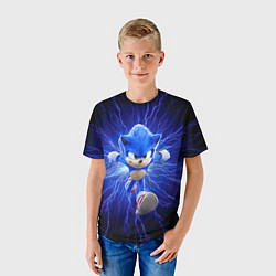 Футболка детская SONIC, цвет: 3D-принт — фото 2