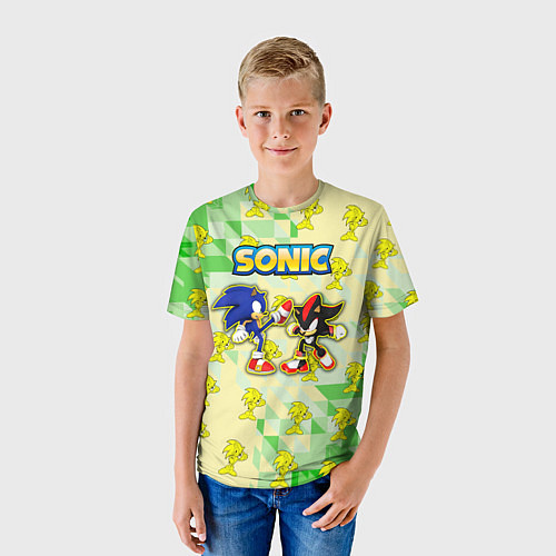 Детская футболка Sonik / 3D-принт – фото 3