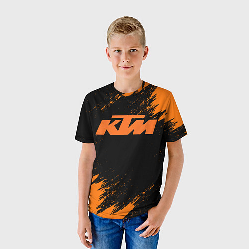 Детская футболка KTM / 3D-принт – фото 3