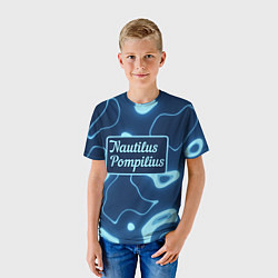Футболка детская Наутилус Помпилиус, цвет: 3D-принт — фото 2