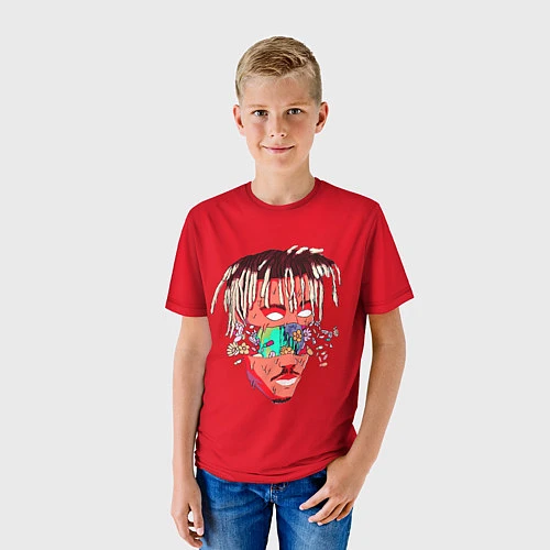 Детская футболка Juice WRLD / 3D-принт – фото 3