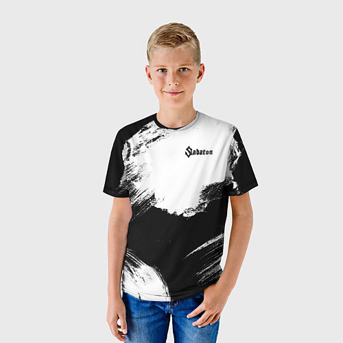 Детская футболка SABATON / 3D-принт – фото 3