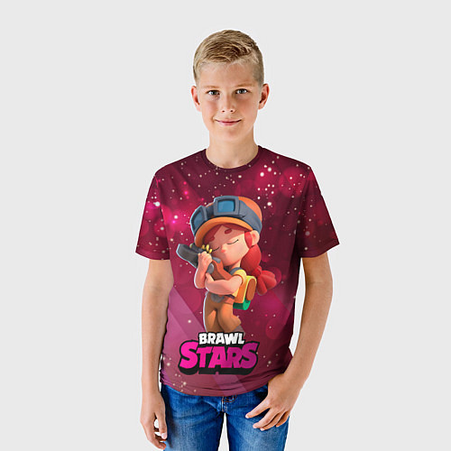 Детская футболка Jessie brawl stars / 3D-принт – фото 3