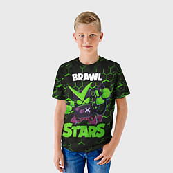 Футболка детская BRAWL STARS VIRUS 8 BIT, цвет: 3D-принт — фото 2