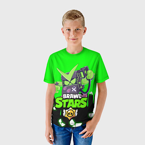 Детская футболка Brawl stars 8-BIT / 3D-принт – фото 3