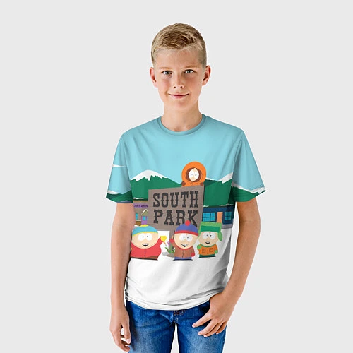 Детская футболка Южный Парк / 3D-принт – фото 3