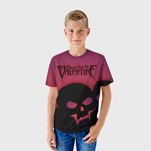 Детская футболка Bullet For My Valentine / 3D-принт – фото 3