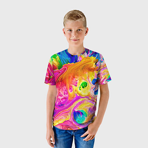 Детская футболка TIE DYE / 3D-принт – фото 3