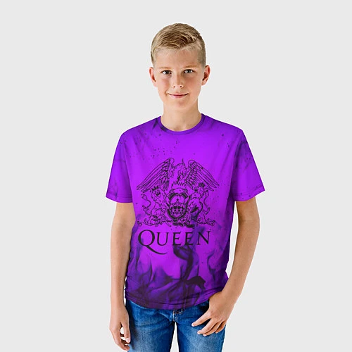 Детская футболка QUEEN / 3D-принт – фото 3