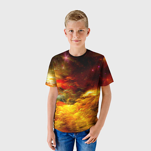 Детская футболка Galaxy / 3D-принт – фото 3