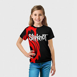 Футболка детская Slipknot 7, цвет: 3D-принт — фото 2