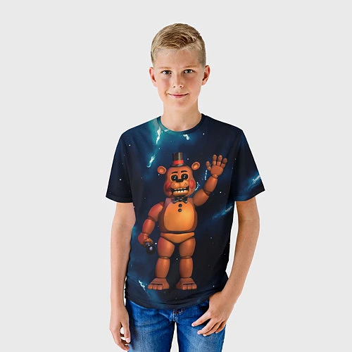 Детская футболка Five Nights At Freddys / 3D-принт – фото 3