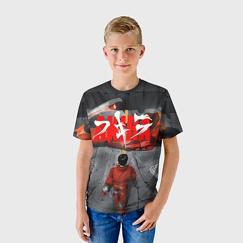 Детская футболка AKIRA / 3D-принт – фото 3