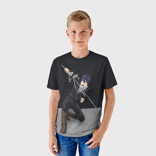 Детская футболка Бездомный бог Ято / 3D-принт – фото 3