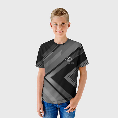 Детская футболка LEXUS / 3D-принт – фото 3