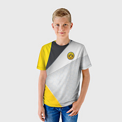 Футболка детская FC Borussia, цвет: 3D-принт — фото 2