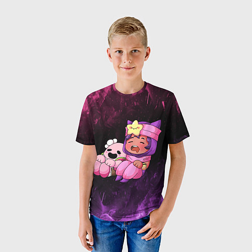 Детская футболка Бравл Старс Сэнди / 3D-принт – фото 3
