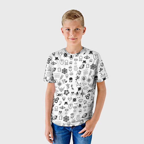 Детская футболка RAINBOW SIX SIEGE / 3D-принт – фото 3