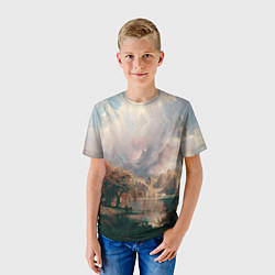 Футболка детская Rocky Mountain, цвет: 3D-принт — фото 2