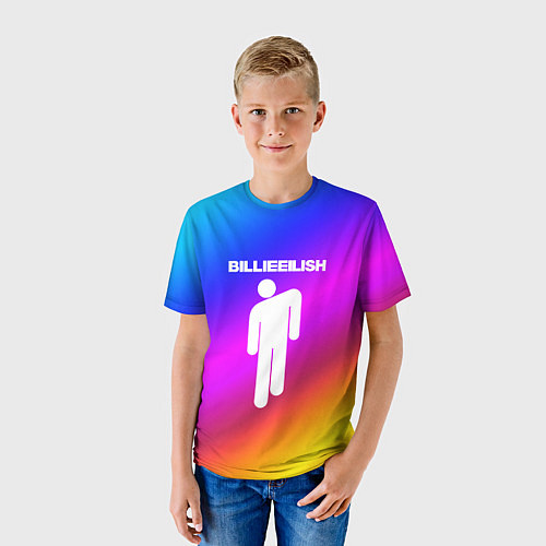 Детская футболка BILLIE ELLISH 2020 / 3D-принт – фото 3