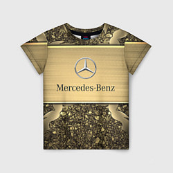 Футболка детская MERCEDES GOLD, цвет: 3D-принт