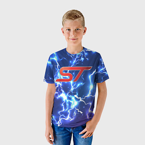 Детская футболка Ford ST / 3D-принт – фото 3