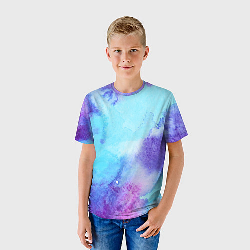 Детская футболка Краски / 3D-принт – фото 3
