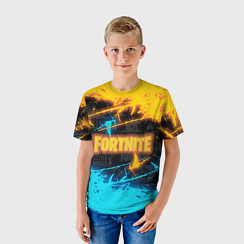 Детская футболка FORTNITE / 3D-принт – фото 3