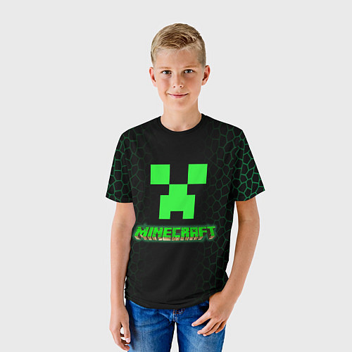 Детская футболка Minecraft / 3D-принт – фото 3