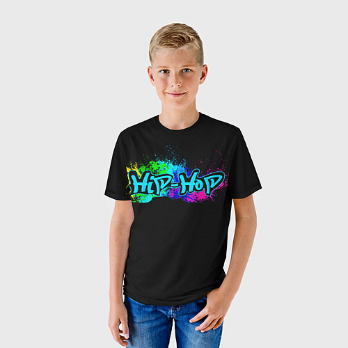 Детская футболка Hip-Hop / 3D-принт – фото 3