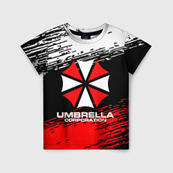 Футболка детская Umbrella Corporation, цвет: 3D-принт