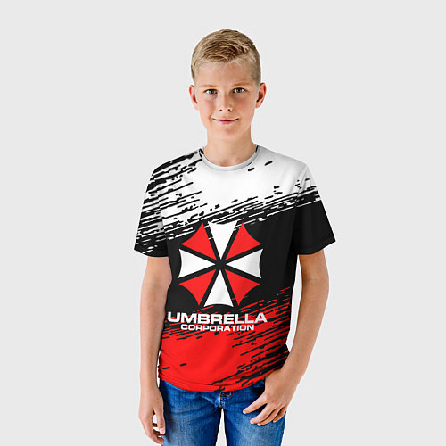 Детская футболка Umbrella Corporation / 3D-принт – фото 3