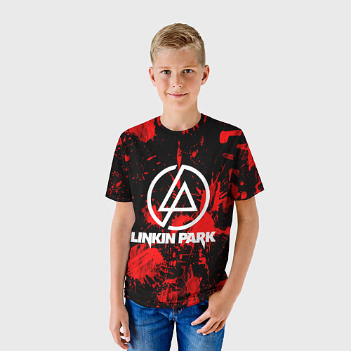 Детская футболка Linkin Park / 3D-принт – фото 3