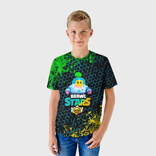 Детская футболка Sprout Brawl Stars / 3D-принт – фото 3
