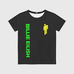 Футболка детская BILLIE EILISH CARBON, цвет: 3D-принт