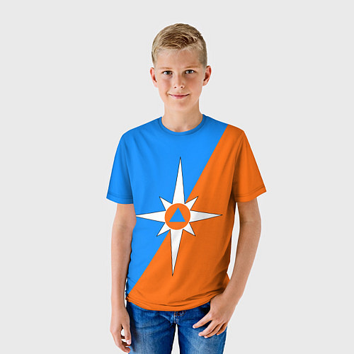 Детская футболка МЧС России / 3D-принт – фото 3