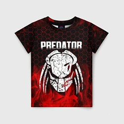 Футболка детская PREDATOR, цвет: 3D-принт