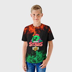 Футболка детская Spike Brawl Stars, цвет: 3D-принт — фото 2