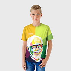 Футболка детская Hayao Miyazaki, цвет: 3D-принт — фото 2