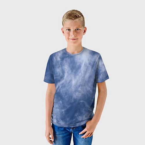 Детская футболка Облака в небе / 3D-принт – фото 3