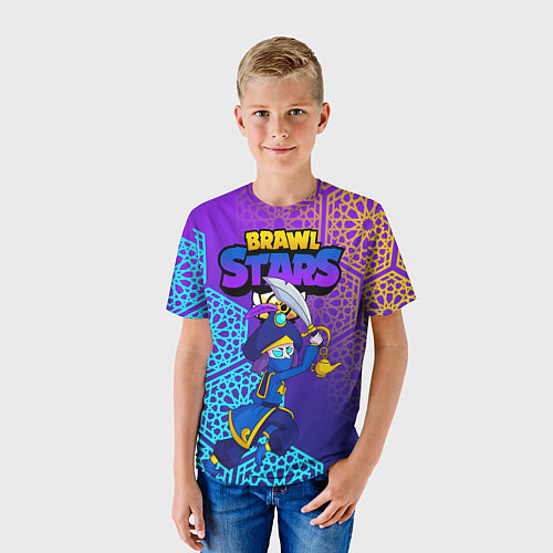 Детская футболка MORTIS BRAWL STARS / 3D-принт – фото 3