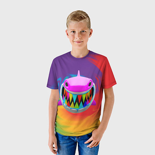 Детская футболка 6IX9INE- GOOBA / 3D-принт – фото 3