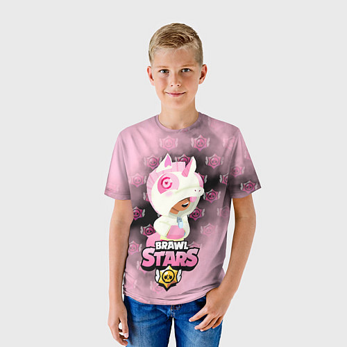 Детская футболка Brawl stars Unicorn / 3D-принт – фото 3