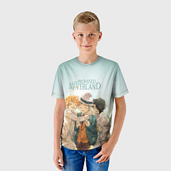 Футболка детская The Promised Neverland, цвет: 3D-принт — фото 2