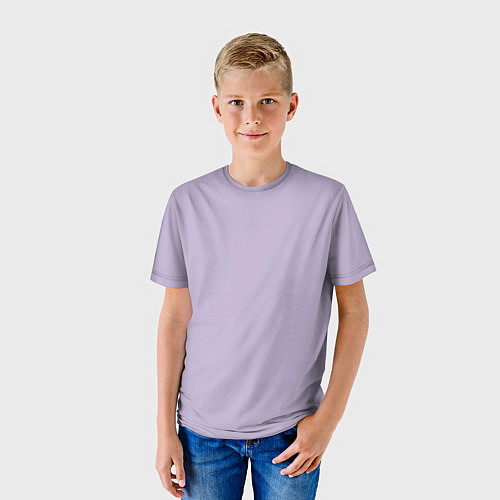 Детская футболка Лаванда / 3D-принт – фото 3