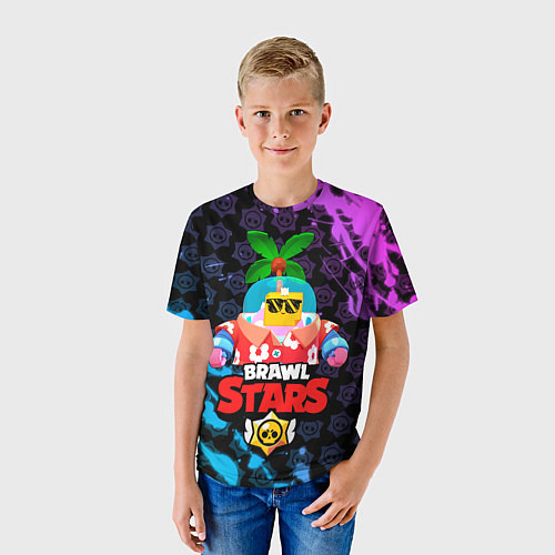 Детская футболка BRAWL STARS NEW SPROUT 9 / 3D-принт – фото 3