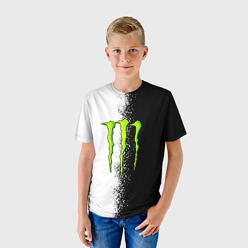 Детская футболка MONSTER ENERGY / 3D-принт – фото 3